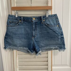 Universal Threads Shorts Denim Size 14 High Rise Shortie